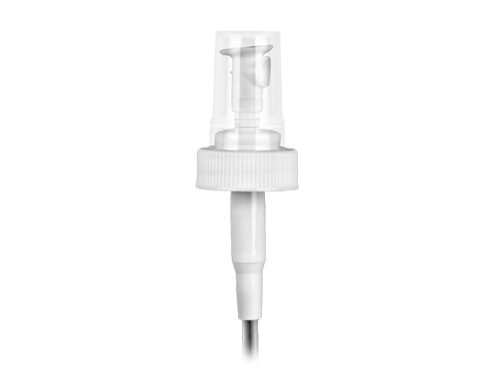 24-410 Natural Plastic Flip Spout Liquid Dispensing Cap - 2.5mm