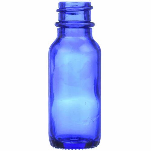 16oz (480ml) Flint (Clear) Boston Round Glass Bottle - 28-400 Neck